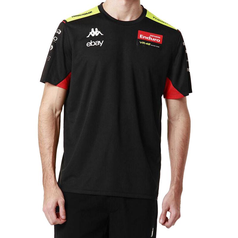 Kappa Muška majica Amirymone Vr46, Crna