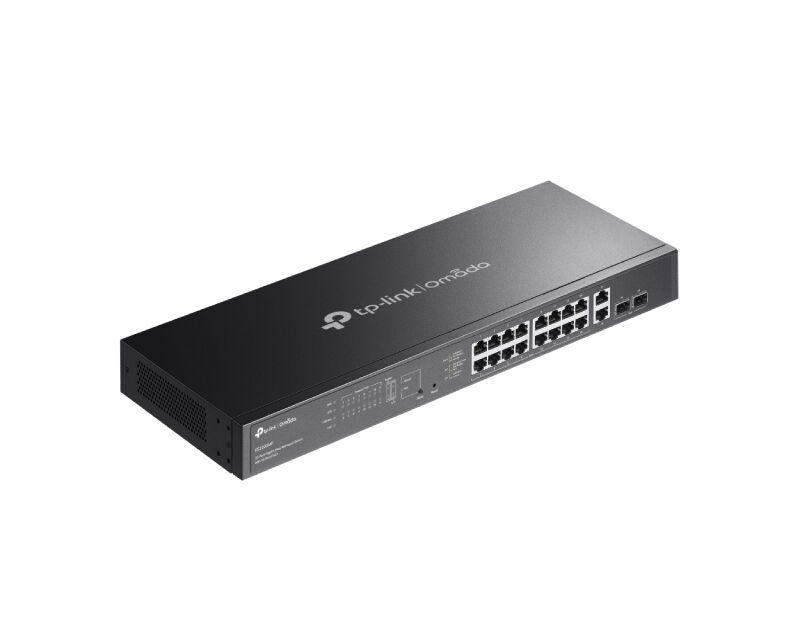 TP-Link Switch Omada ES220GMP(UN), 20x Gigabit portova, 16x Portova PoE+