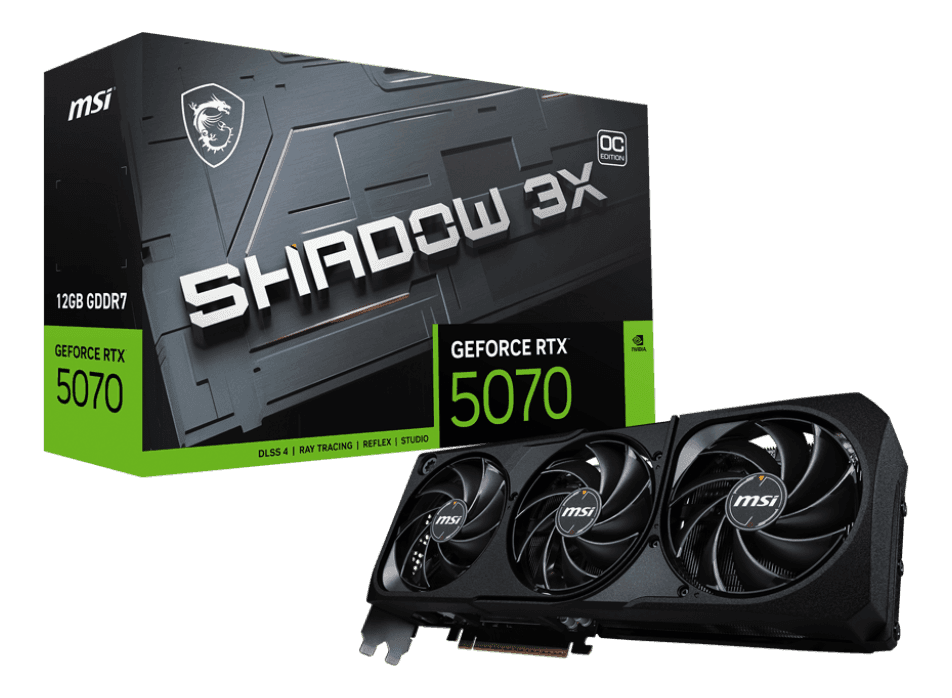 MSI Grafička kartica GeForce RTX 5070, 12GB, GDDR7