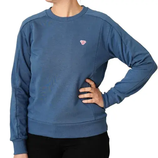 Hummel Ženski duks Hmliconas, Okrugli izrez, Teget