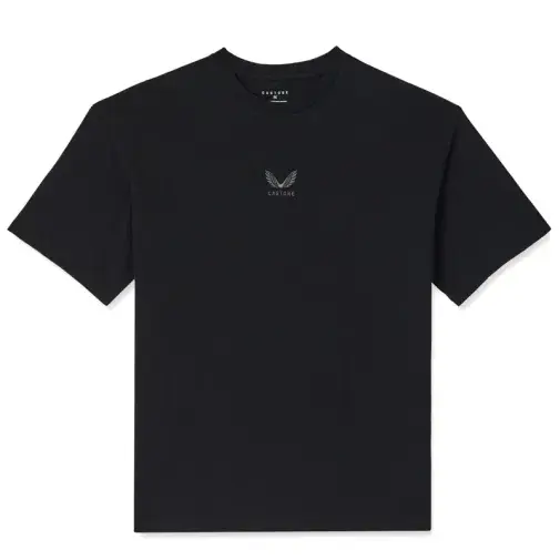 Castore Muška majica Cotton SS Loose Fit, Crna