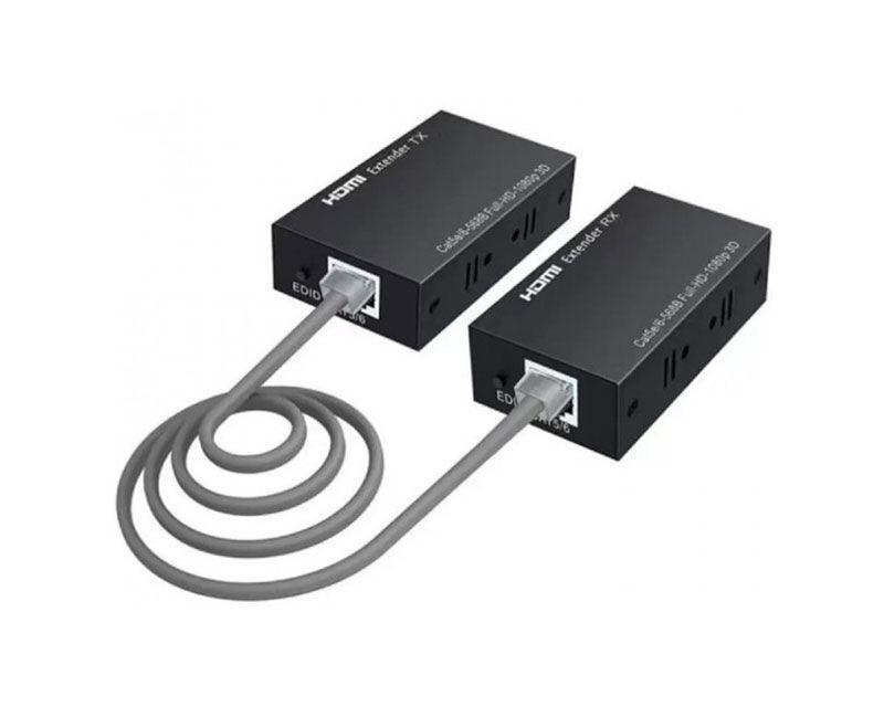 Maxpro Line HDMI ekstender, 1080@60Hz, Do 60m, Crni