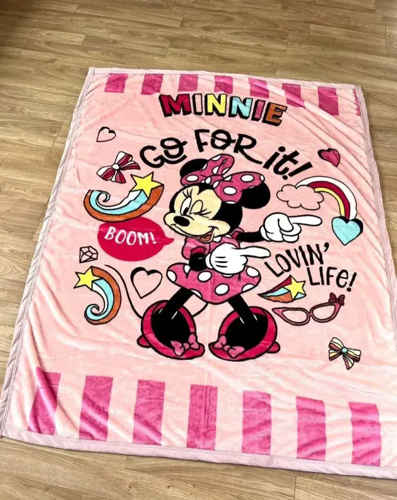 Magio Dečije ćebe Minnie Mouse, Roze