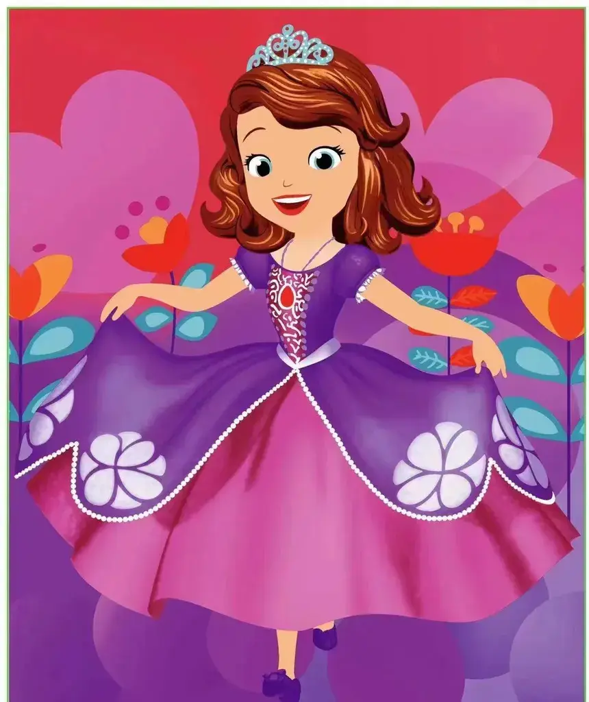 Magio Dečije ćebe Princeza Sofija, Ljubičasto