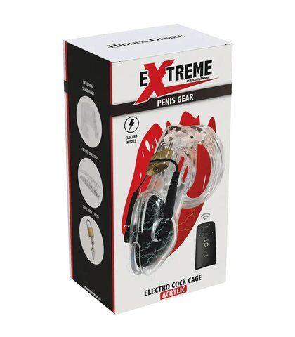 Hidden Desire Kavez za penis Extreme Electro Cock Cage