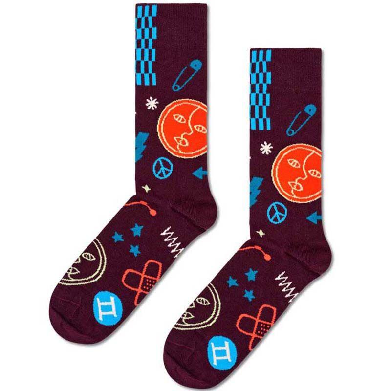 Happy Socks Unisex čarape Gemini, Crvene