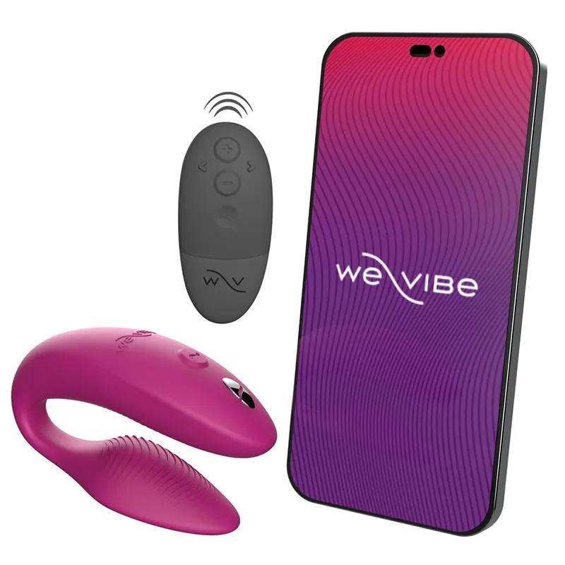 We vibe Vibrator za parove Sync 2, 7.7cm