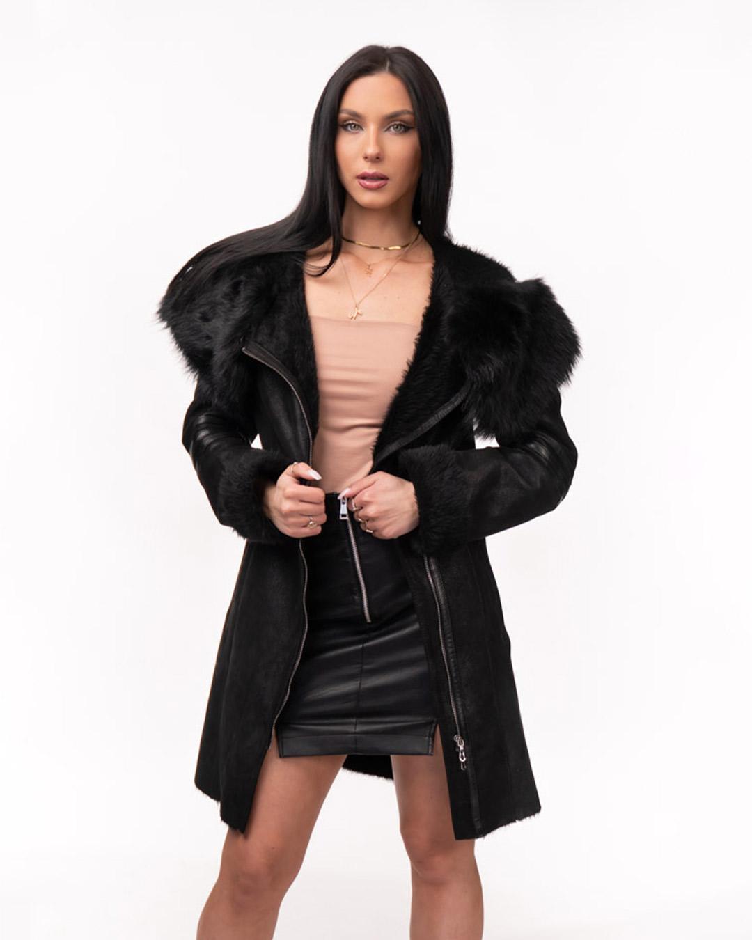 Ženski Monton Isidora, Crni