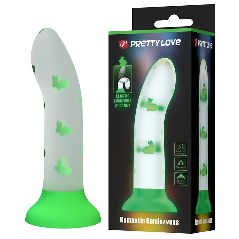 Silikonski dildo Romantic Rendezvous, 17cm