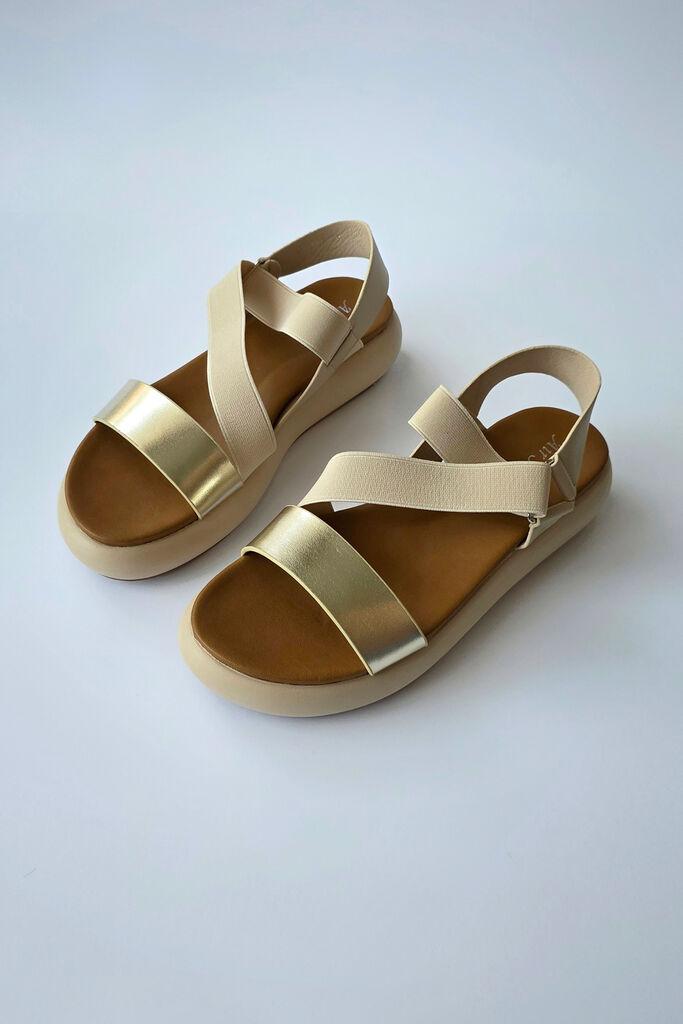 Obuca Trend Ženske sandale W037016, Zlatne boje