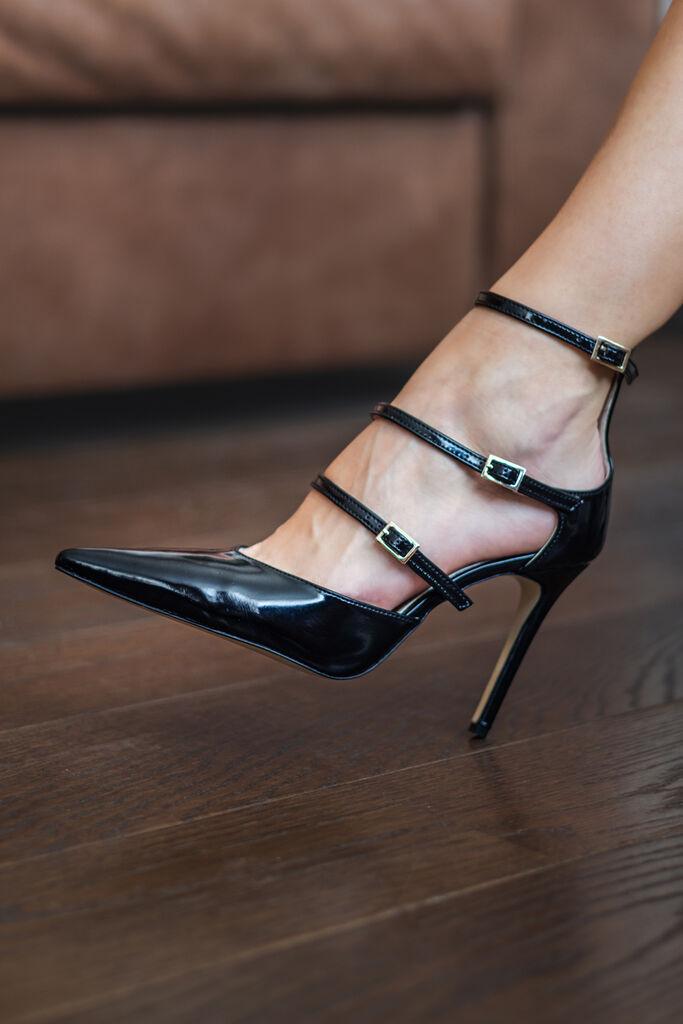 Obuca Trend Ženske salonke Luna 1561, Crne