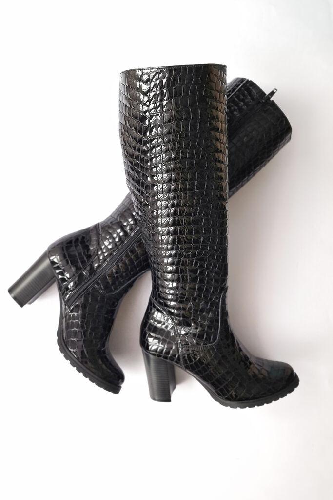 Obuca Trend Ženske čizme na štiklu Catalina 4053, Crne