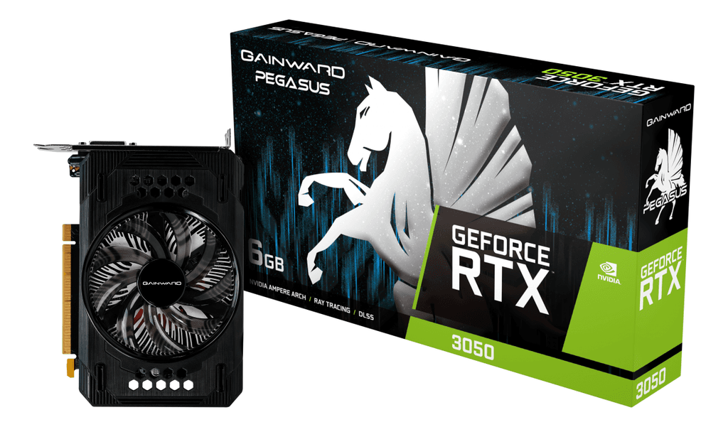 Gainward Grafička kartica RTX 3050 Pegasus, 6GB GDDR6, 96bit, DVI, HDMI, DisplayPort