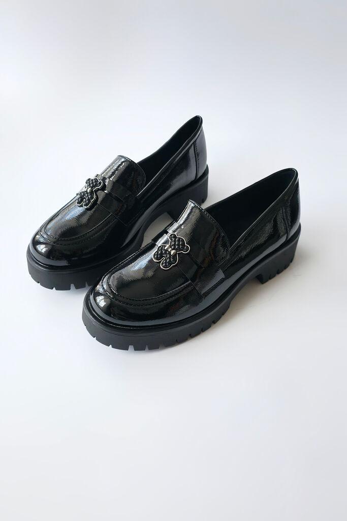 Obuca Trend Ženske mokasine C356, Crne