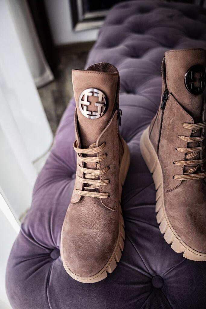 Obuca Trend Ženske čizme 2457, Smeđe boje