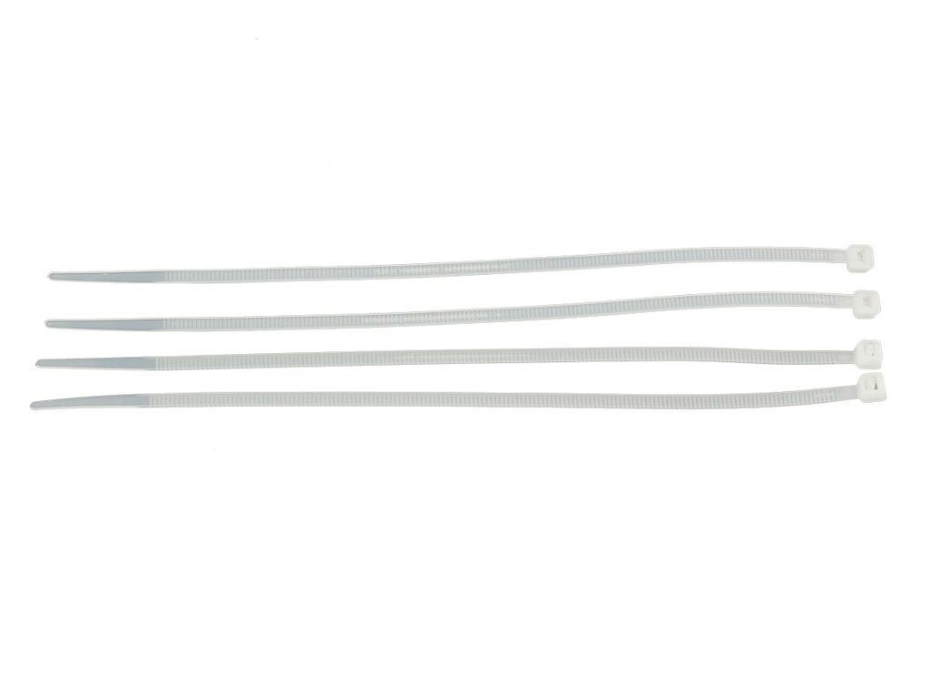 Womax Set vezica, 4.8x250mm, 100 komada, Bele