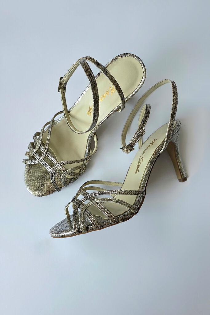 Obuca Trend Ženske sandale na štiklu Markiza 1576, Krem