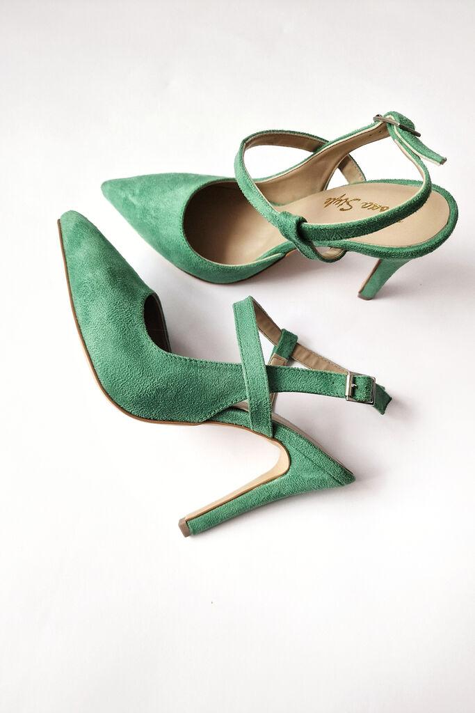 Obuca Trend Ženske salonke Tea 1471, Zelene