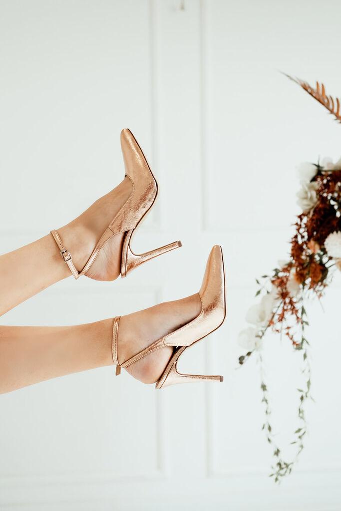 Obuca Trend Ženske salonke Loren 1422, Bronzane boje