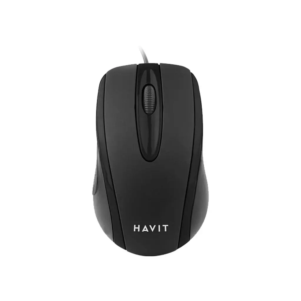 Havit Kompjuterski miš HV-MS753, USB, 1000 DPI, Crni