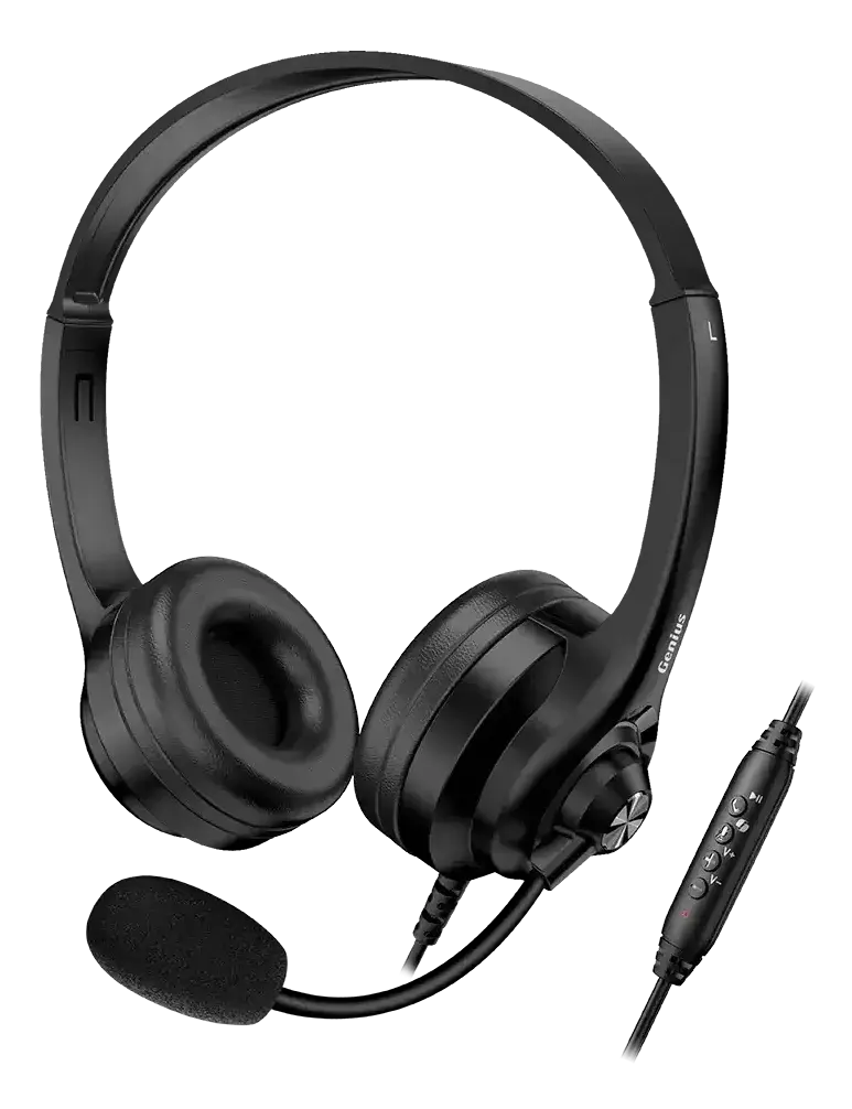 Genius Slušalice HS-235U AI, Crne