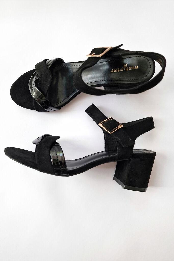 Obuca Trend Ženske sandale na štiklu 9313, Crne