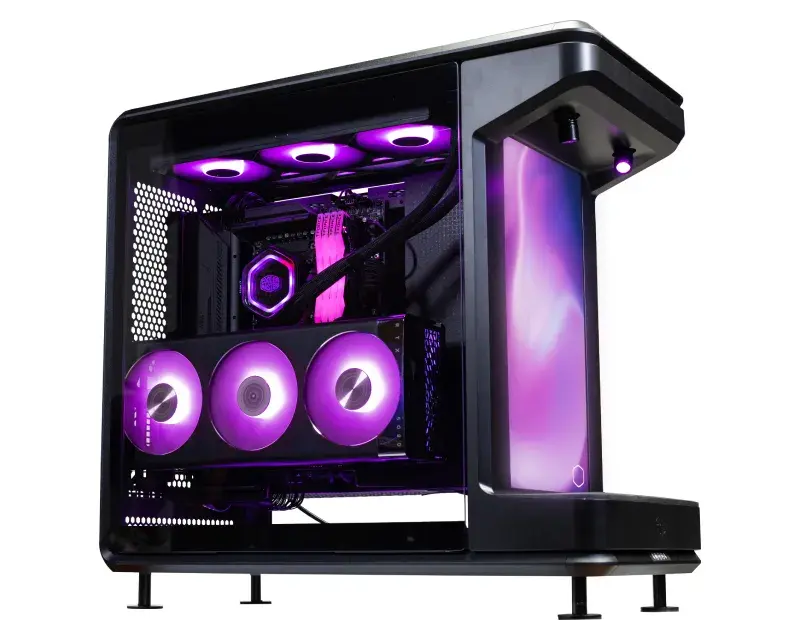 Cooler Master Kućište MasterFrame 360 Stage LCD, MF360-KHNN-S02, Crno