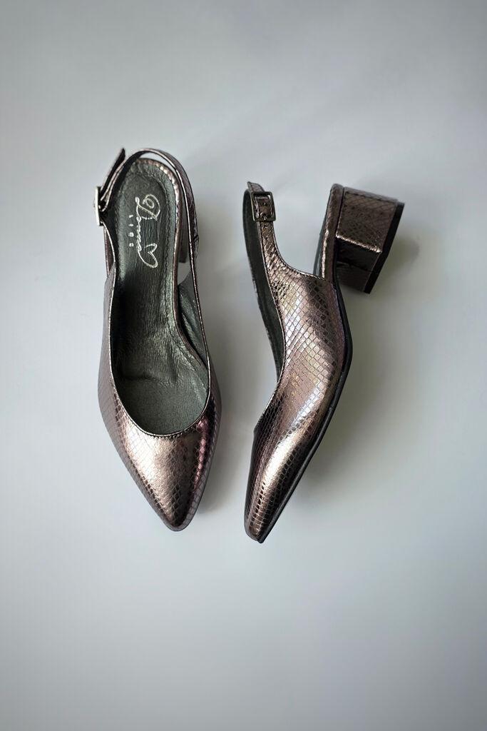 Obuca Trend Ženske cipele na štiklu Etida 3305, Bronzane boje