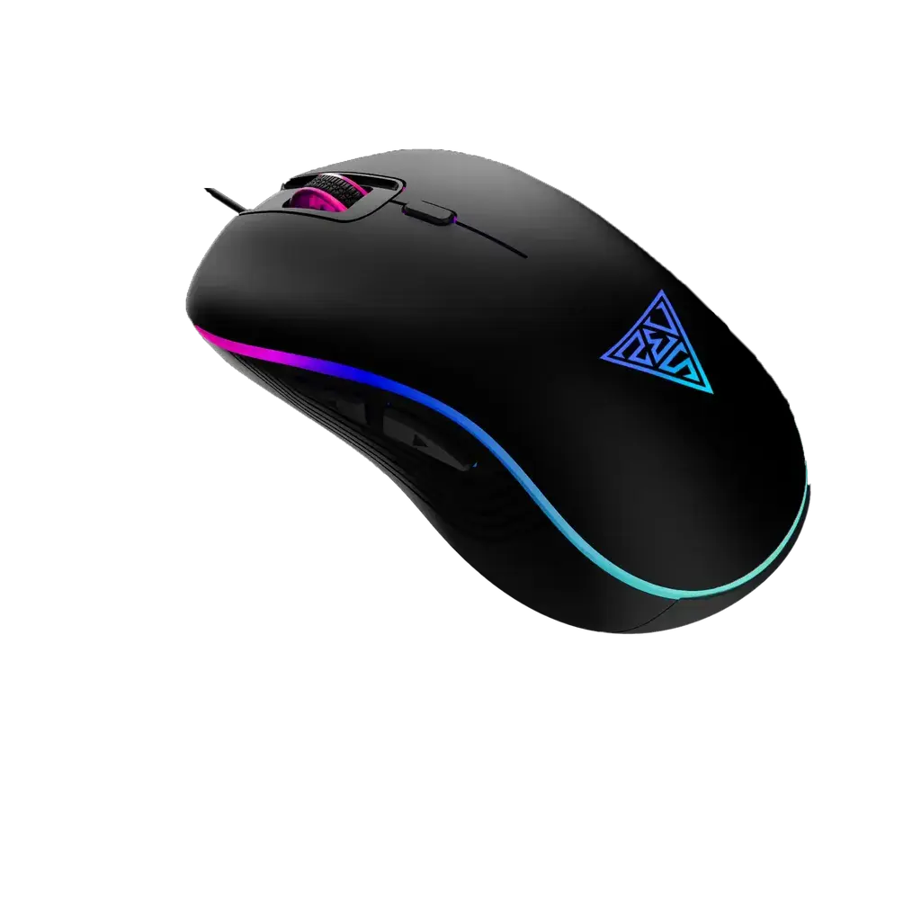 Gamdias Kompjuterski miš Aura GS3, 3600 DPI, Crni