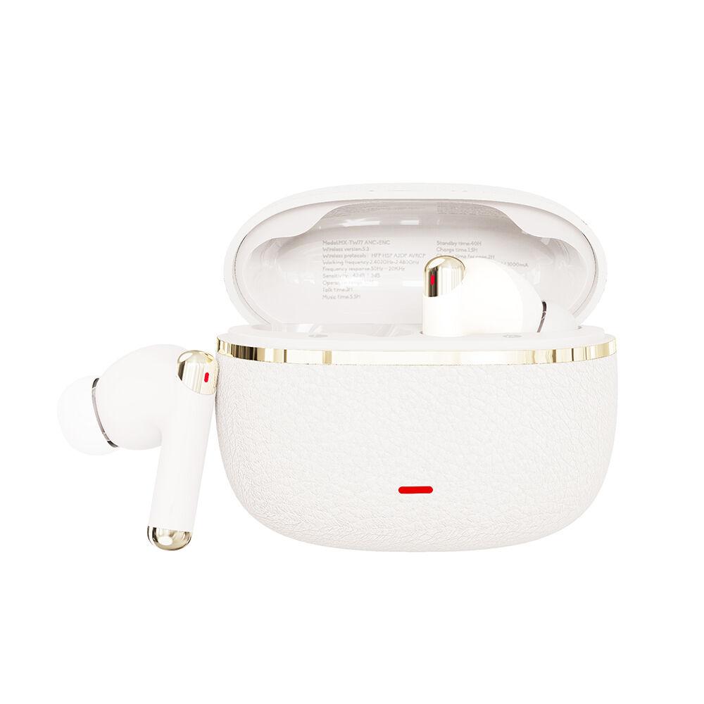 Moxom Bluetooth Slušalice MX‑TW77 ANC + ENC, Krem