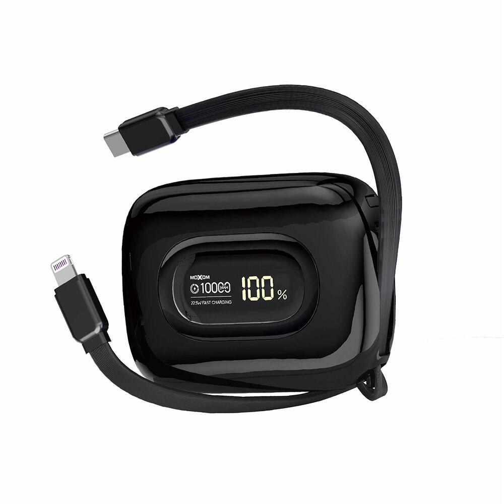 Moxom Power Bank MX‑PB181 Fast Charge 22.5W 10000mAh, Crni