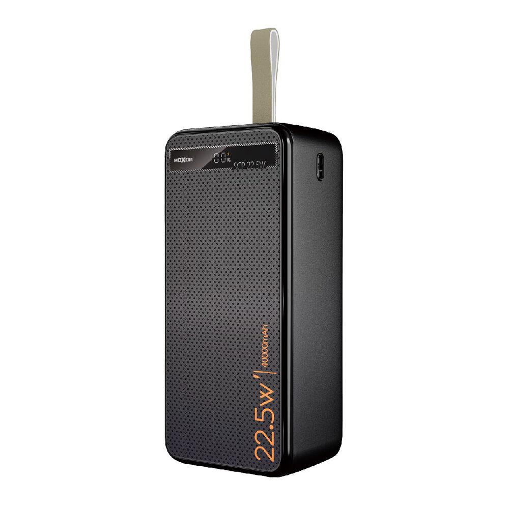 Moxom Power Bank MX‑PB157 PD20W + QC22.5W 40000mAh, Crni