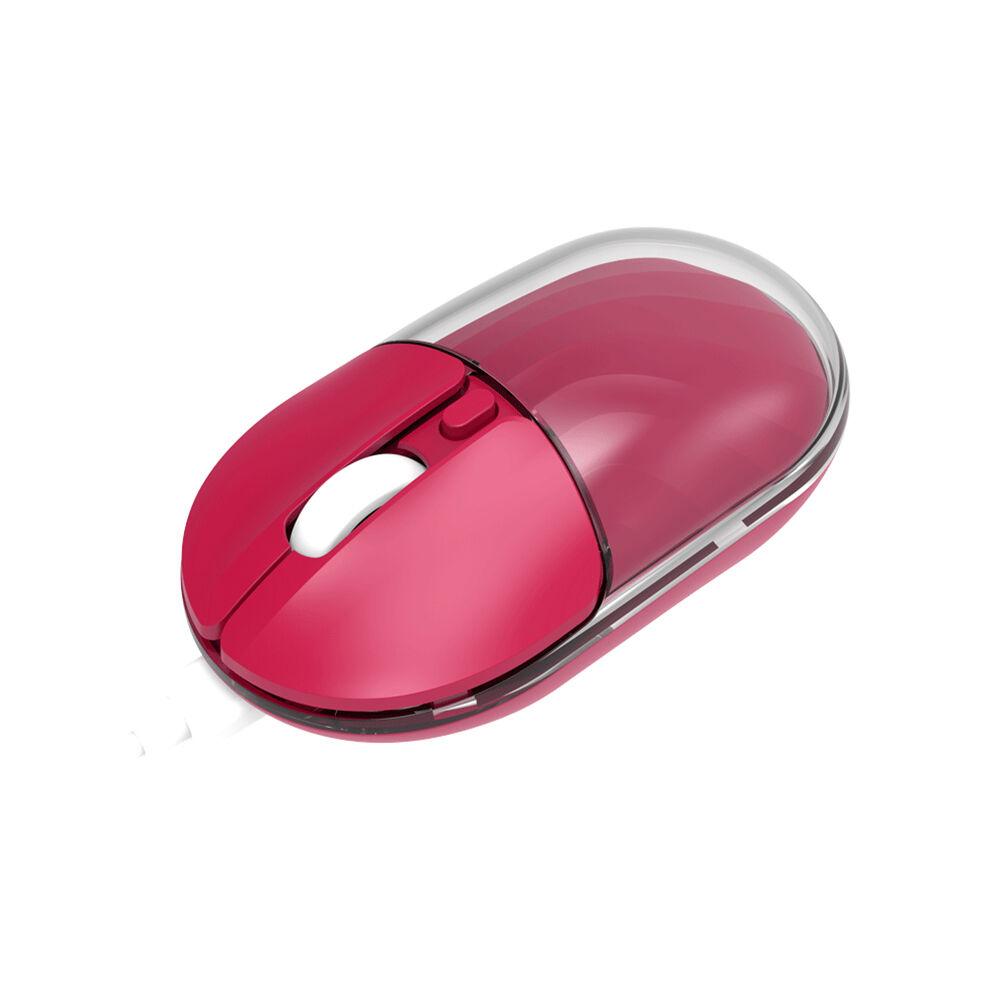 Jedel Bežični miš Dual Modes 2/1 WD142, 1600DPI, Crveni