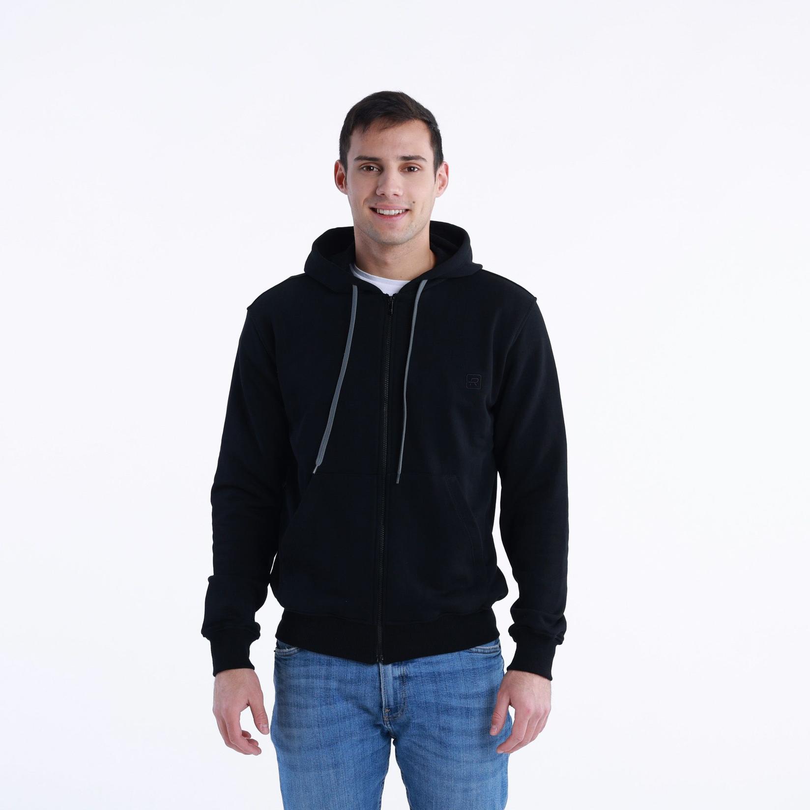 Rang Muški duks sa kapuljačom Malcolm M, Crni