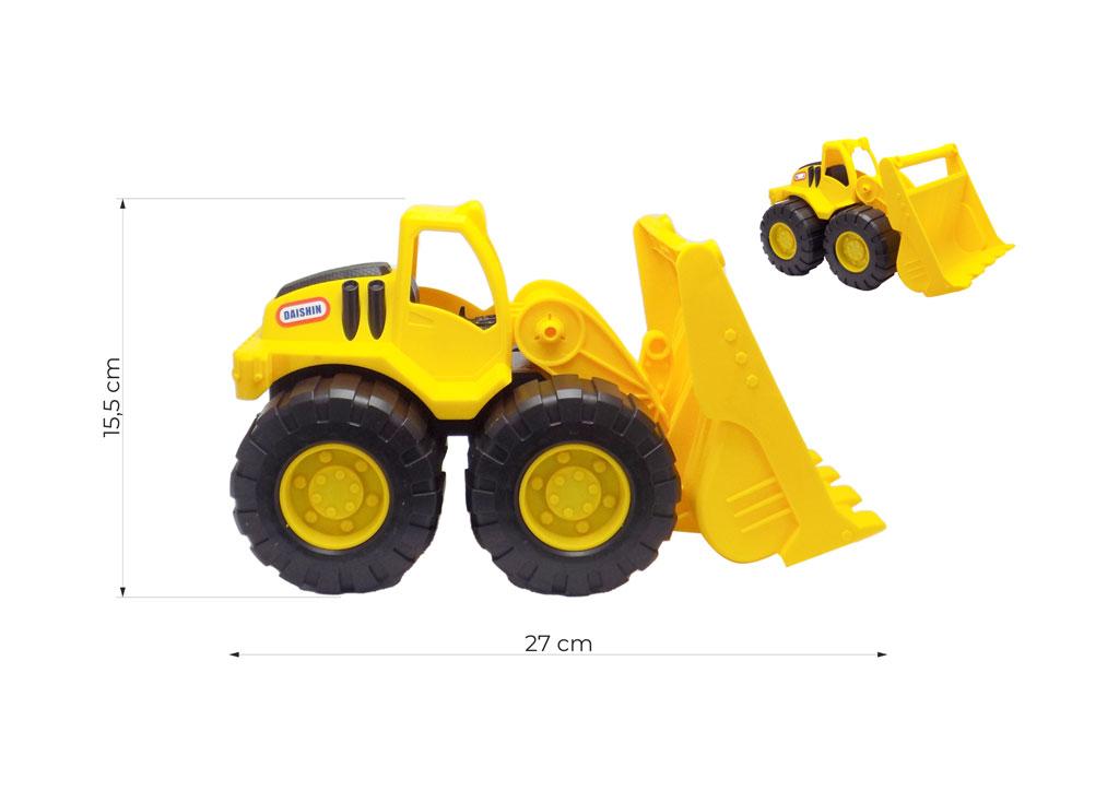 Daishin Igračka utovarač OP23442 WY, Žuti