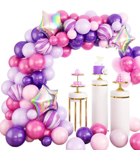 Prestige Set balona Mermerni, Ljubičasti