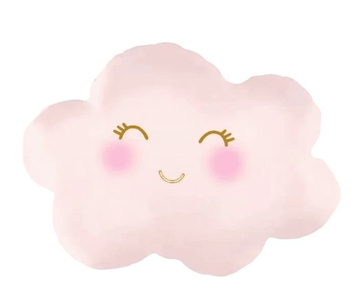 Prestige Folija balon Oblak, Roze, 72cm