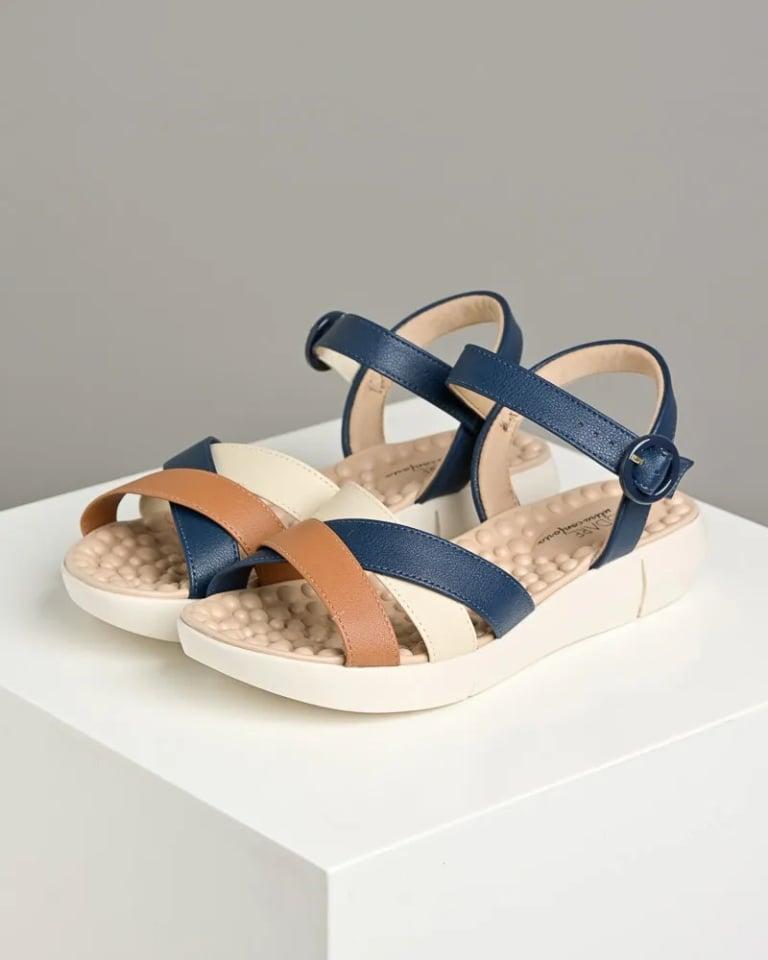 Modare Ženske sandale 7142.124.21736, Teget-bež