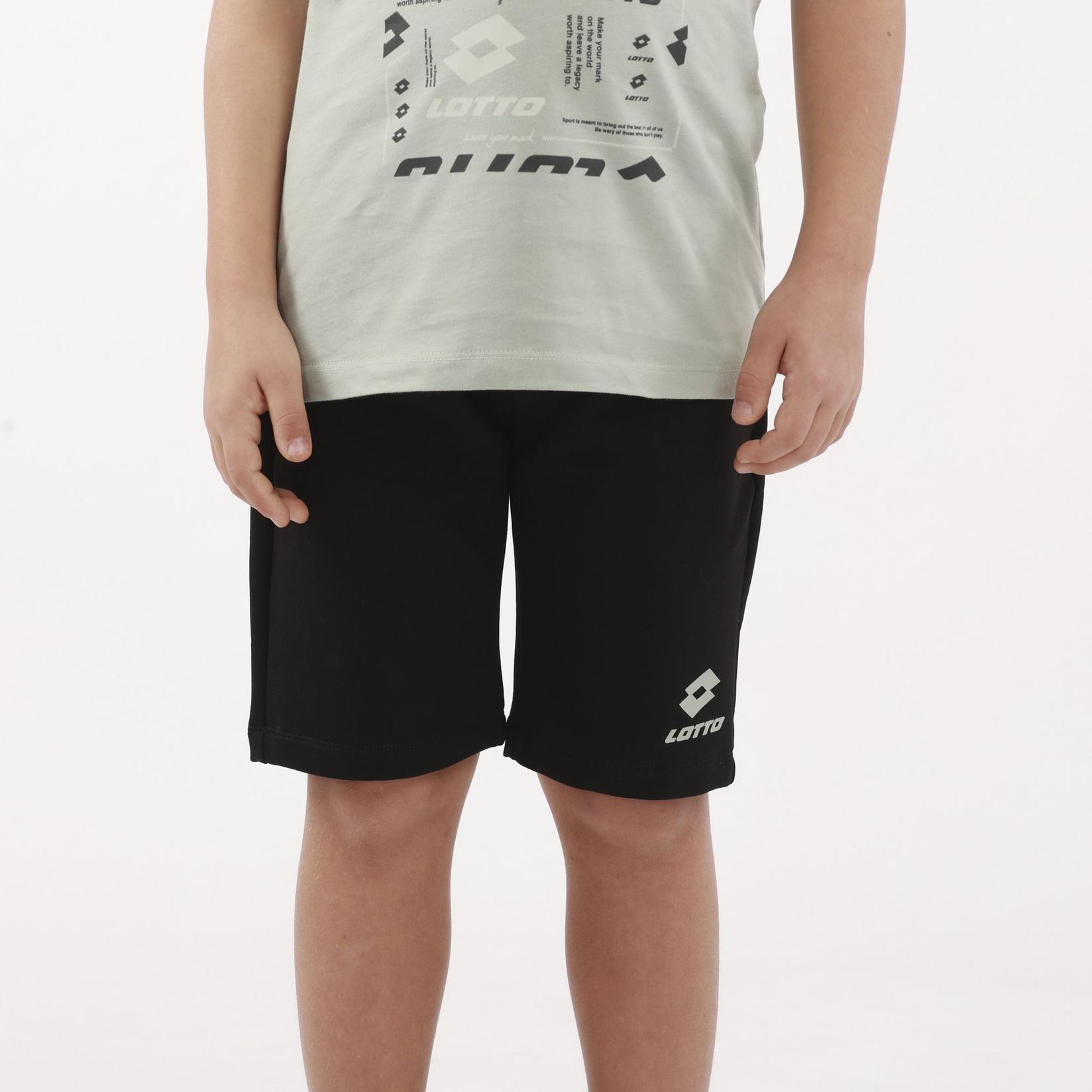 Lotto Šorc za dečake dettaglio shorts BG, Crni