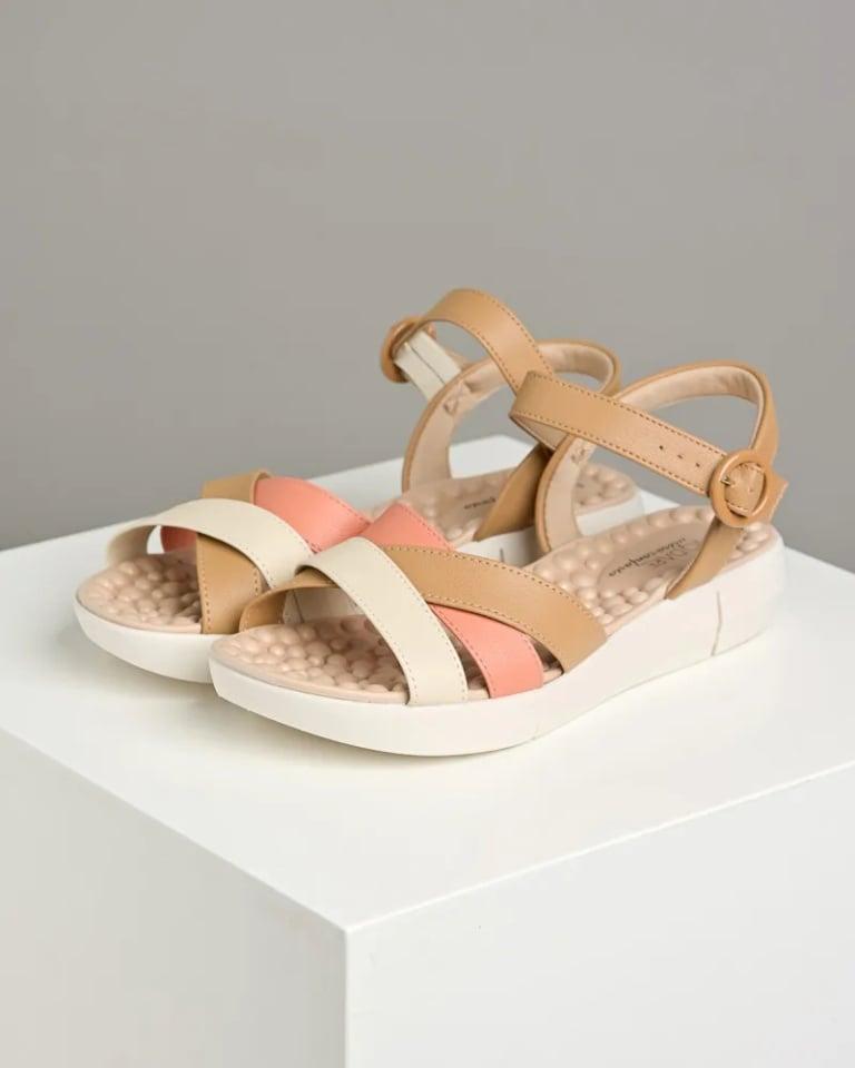 Modare Ženske sandale 7142.124.21736, Koralno-bež