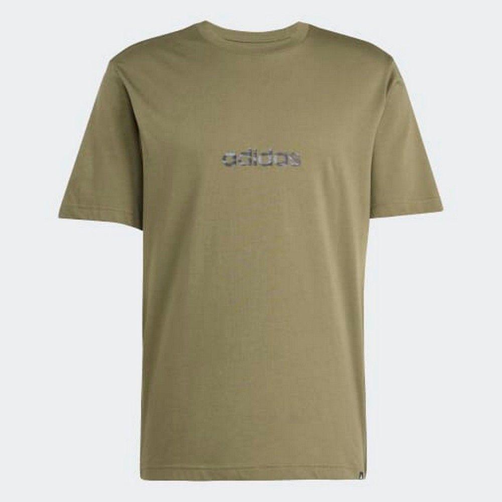 Adidas Muška majica m c camo lin t M, Maslinasta