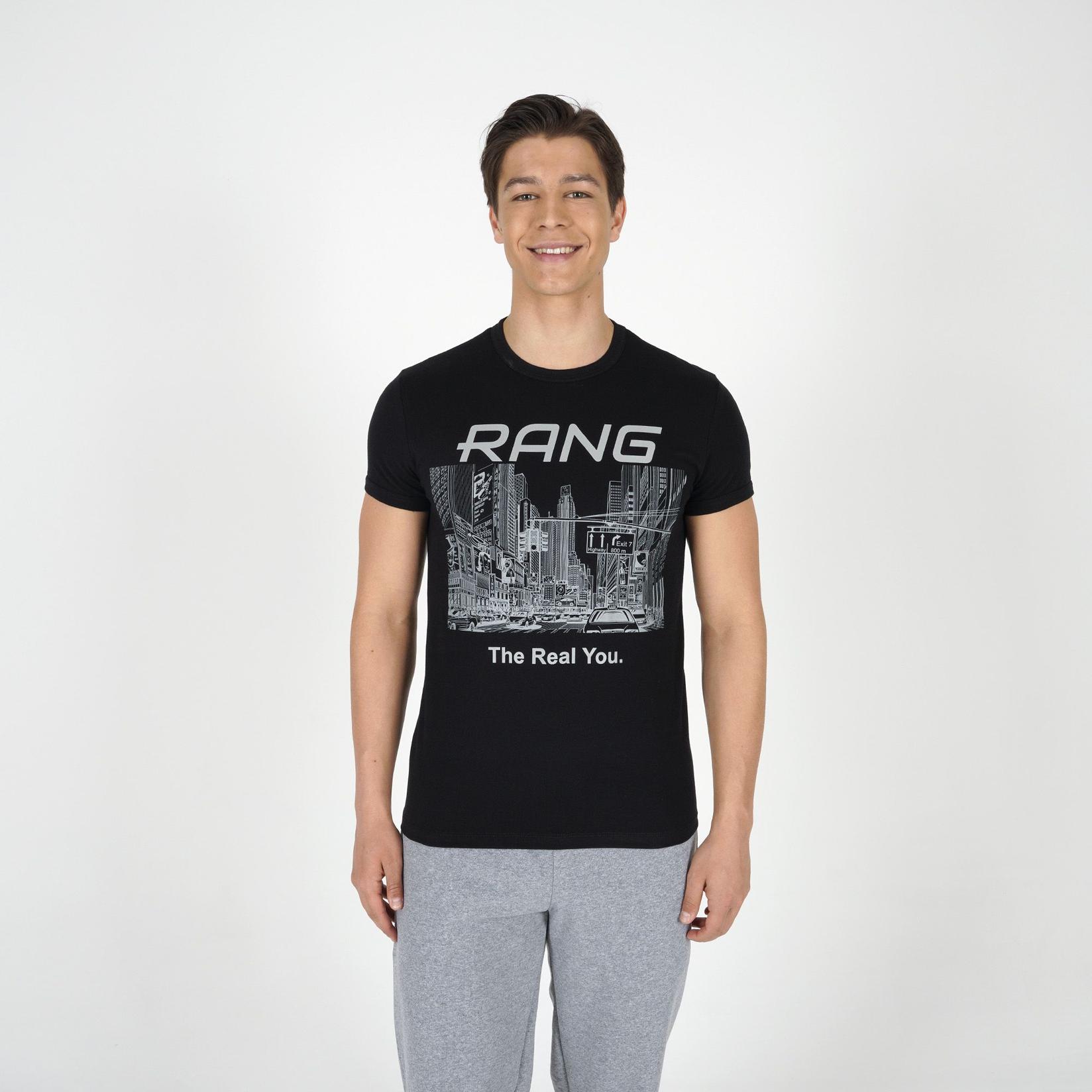 Rang Muška majica Jayden M, Crna