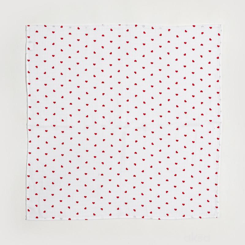 Stefan Pelena od muslina 80x80-srce
