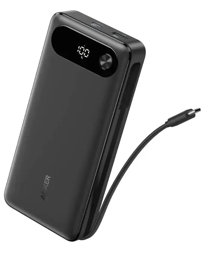Anker Power Bank, 20.000mAh, 87W, USB-C, Crni