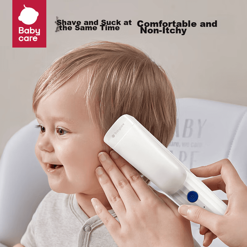 Babycare Makaze za bebe za šišanje kose, Bele