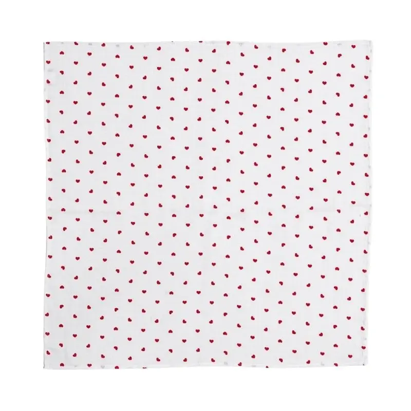 Stefan Set pelena za bebe Srce, 80x80 cm, 2 komada