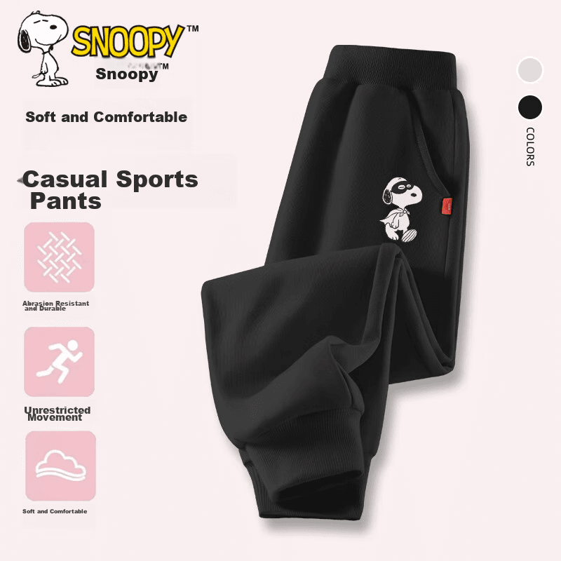 Snoopy Dečije pantalone, Crne
