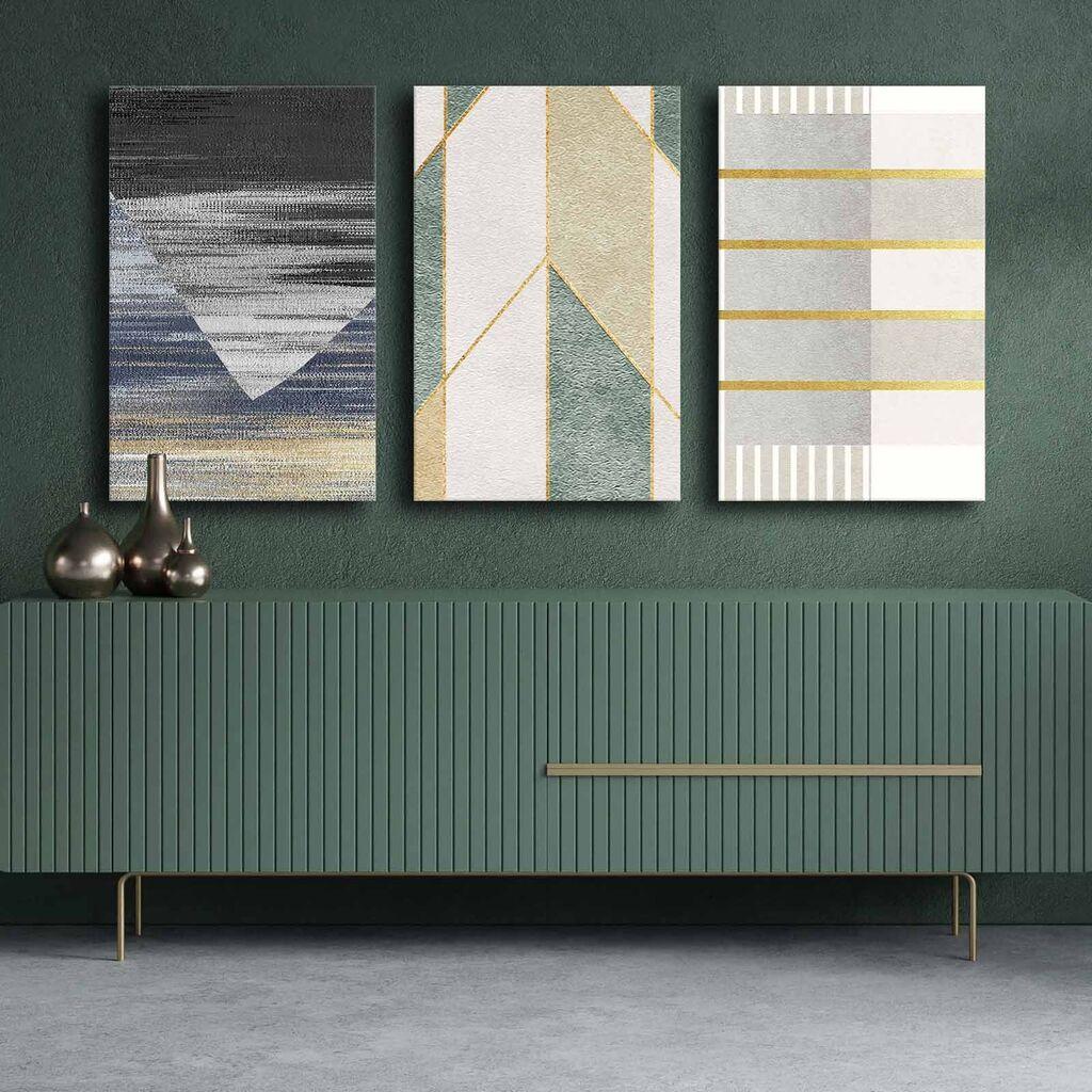 Wallity Slika 3P4570GSC-006, 145 x 70 cm, 3 dela