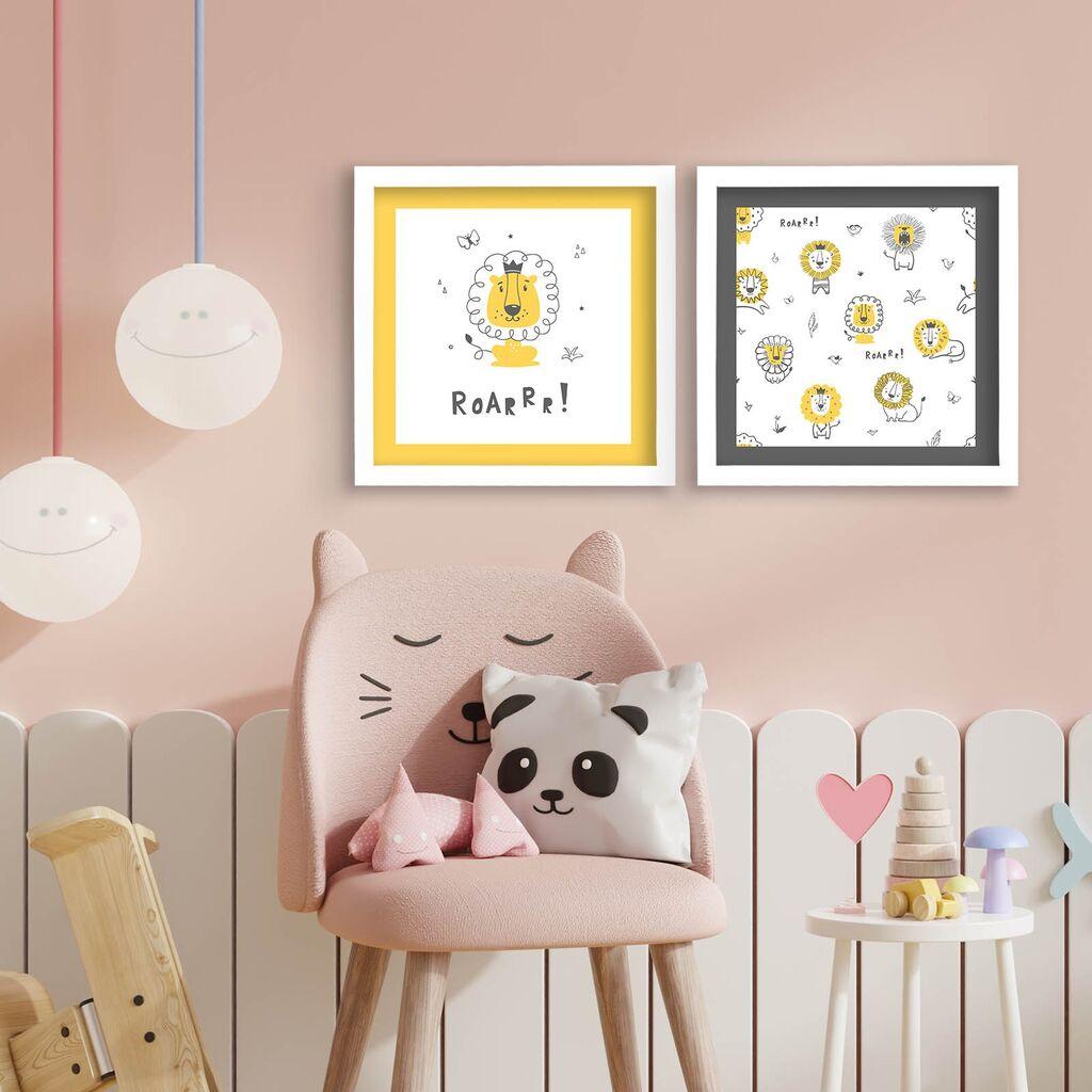 Wallity Slika 2P3333BCT-006, 2 dela, 33 x 68 cm