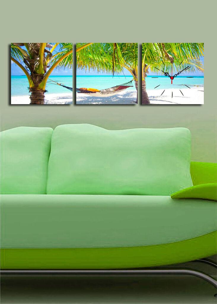 Wallity Zidni sat 3P2828CS-6, 90x28 cm, 3 dela